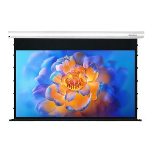 【好物体验专享】美视拉线电动投影幕方盒子抗光家用高清自动升降壁挂电影屏幕家庭影院投影机银幕布