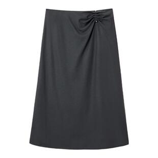 【云朵羊毛】OVV秋冬热卖女装可机洗针织A字伞裙半身裙