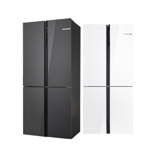 【焕新补贴】博世小白鲸超薄平嵌497L家用大容量十字门冰箱官方