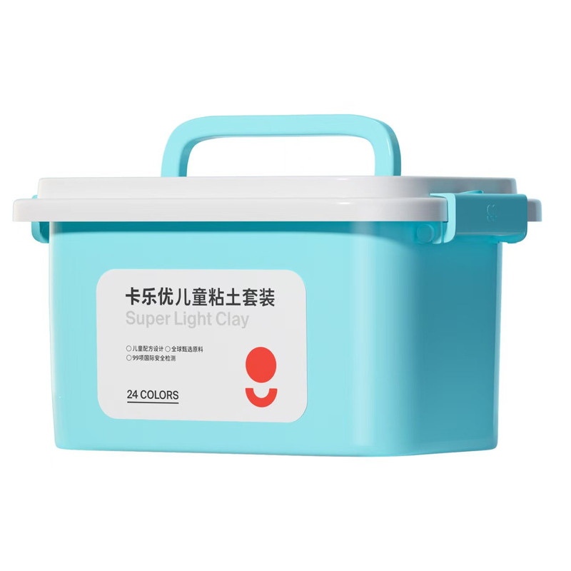 卡乐优24色安全工具diy超轻粘土