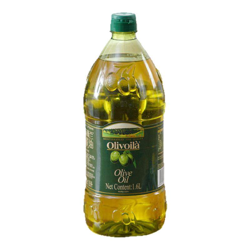 欧丽薇兰橄榄油1.6L桶装食用油官方正品含特级初榨健康家用炒菜