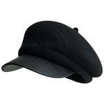 气质千金贝雷帽女2025新款秋冬大头围鸭舌画家帽子圆脸适合报童帽