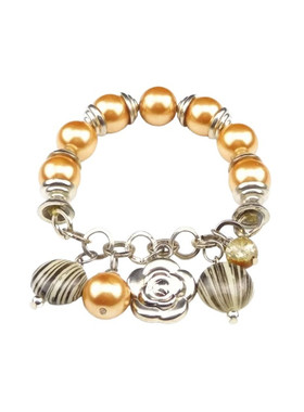 弹力线花黄少数民族甜美手链手串