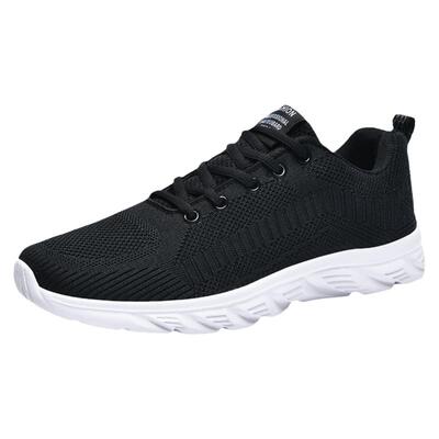 春秋男鞋透气网鞋轻便软底运动鞋