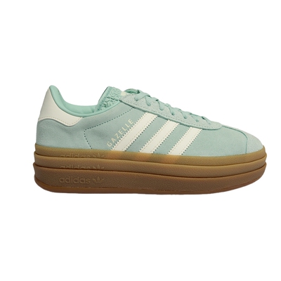 adidas阿迪达斯三叶草T头鞋运动秋女GAZELLE BOLD厚底板鞋JS3902