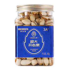美荻斯加州原色开心果罐装480g