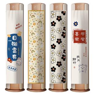立式空调挡风帘防直吹圆柱形柜机免安装遮挡风板出风口隔冷气布帘