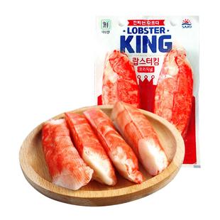 思潮大林龙虾蟹柳棒蟹棒思潮蟹肉棒低脂零食韩国进口纯KING真即食