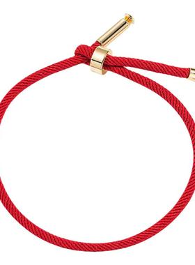 手绳小众女生串珠红绳手链