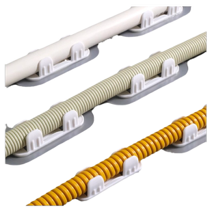 洗衣机排水管固定卡扣pvc免钉墙无痕自粘墙壁管扣瓷砖管卡固定器