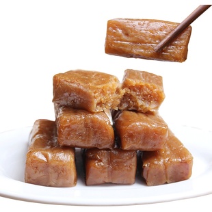 四川特产宜宾查氏竹叶糕小黄粑手工糯米糍粑富油黄粑360g整件批发