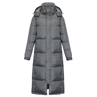 诗都奇羽绒服男女超长款过膝到脚踝东大门加厚外套冬大码宽松中戏