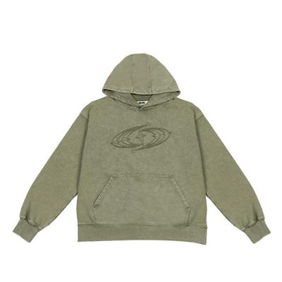 2024秋季新款星月贴布绣洗褪卫衣