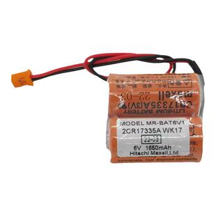 三菱M80系统电池 MR-BAT6V1数控机床MR-J4加工中心偏码器2CR17335