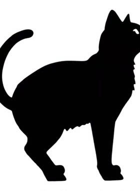 美式铁艺生锈猫咪庭院摆件