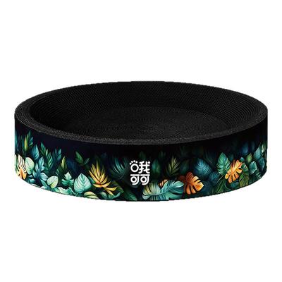 50cm60cm大号猫猫抓板瓦楞纸猫爪板窝猫抓板瓦楞纸圆形猫抓盆挠板