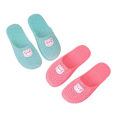 包头半拖鞋女新款家居室内水晶外穿浴室洗澡防滑凉拖果冻塑料防臭