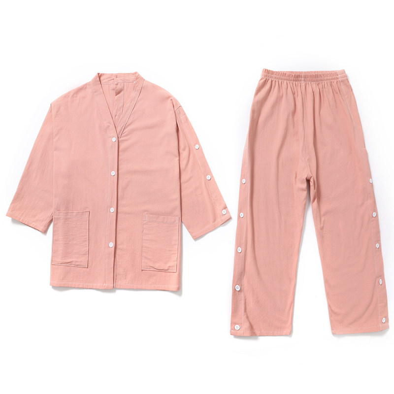 艾灸衣袖子开扣理疗服系刮痧