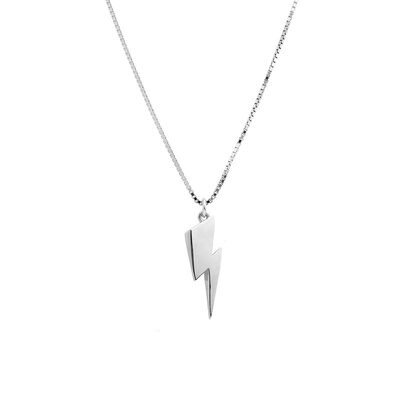 英国中性酷简约精致纯银锁骨链