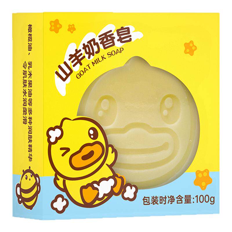 小黄鸭山羊奶香皂100g