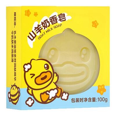 小黄鸭山羊奶香皂100g