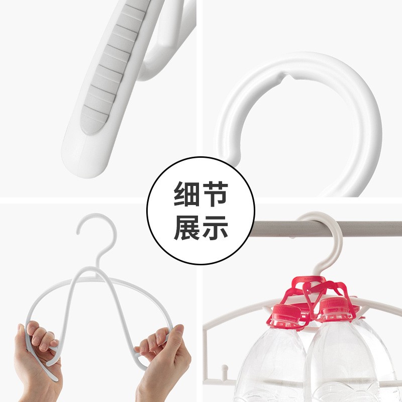 晒衣架家用无痕衣架宽肩衣撑挂干湿两用收纳成人晾衣架架衣晾衣服