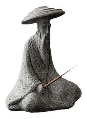 恬静生活青砂石中式装饰摆件