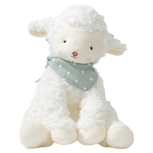 海湾兔bunnies小羊玩偶公仔毛绒玩具可爱生日礼物陪睡安抚娃娃