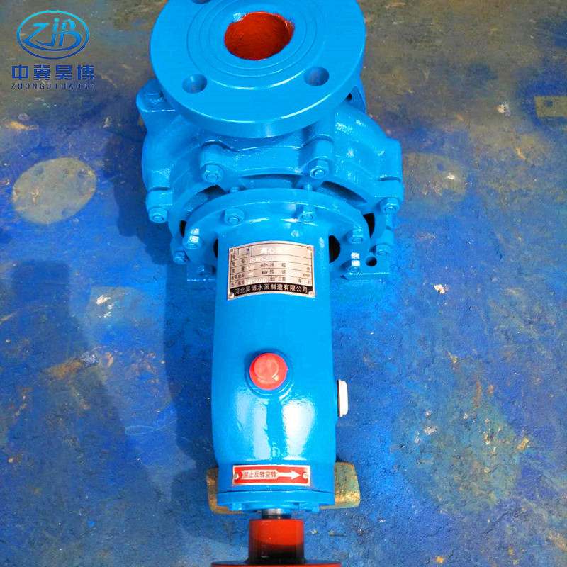 中冀昊博泵IS清水铸铁离心泵高扬程农用抽水泵IS50-32-250工业泵