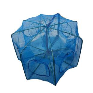 捕鱼笼虾笼捕虾网花篮鱼网渔网折叠龙虾网螃蟹黄鳝笼抓扑捕鱼渔具