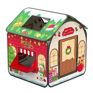 帐篷速开帐篷屋室内儿童秘密基地小屋宝宝男女孩房子游戏屋圣诞