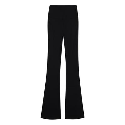 小个子微喇鲨鱼裤女秋冬季加绒瑜伽打底裤2025新款高腰显瘦喇叭裤