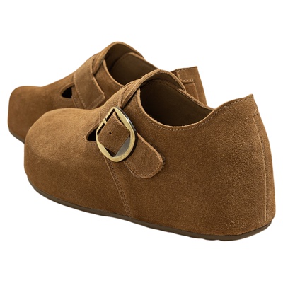 Snowelf真皮勃肯鞋女款2025新款