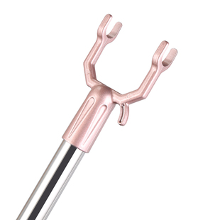 不锈钢衣叉晾衣杆一整根叉丫一体固定撑衣杆家用凉衣捍挂衣服挑杆