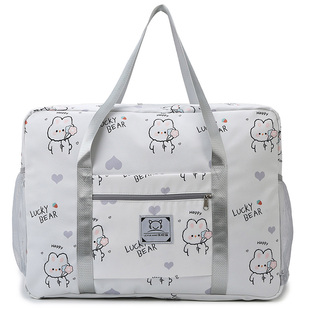 短途旅行包女轻便大容量手提旅游学生住校待产产妇专用行李收纳袋