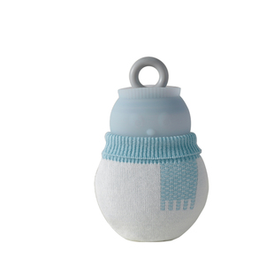 原社Q弹亲肤热水袋保暖隔热注水暖手宝学生迷你卡通硅胶暖水袋粉