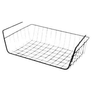 桌下收纳挂篮桌面柜子衣柜分层神器书桌宿舍改造好物吊悬挂置物架