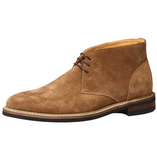 TRD新款复古沙漠靴短筒靴男真皮反绒高帮男鞋手工缝制户外休闲鞋