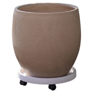 大号花盆户外庭院镁泥透气非陶瓷陶罐特大号种树花盆大口径40以上