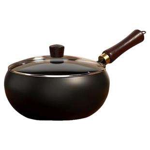 正宗手工章丘大肚锅铁锅官方旗舰店正品家用炒菜锅无涂层不粘炒锅