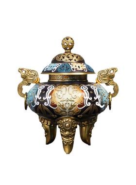 必禧利黄铜香炉饰品摆件