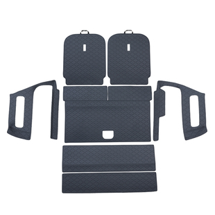 适用于极氪9X环保防水全包围尾箱垫皮革后备箱垫内饰改装配件用品