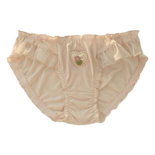 森日和叶可爱内裤女生蕾丝边2026新款纯棉裆小仙女甜美女士三角裤