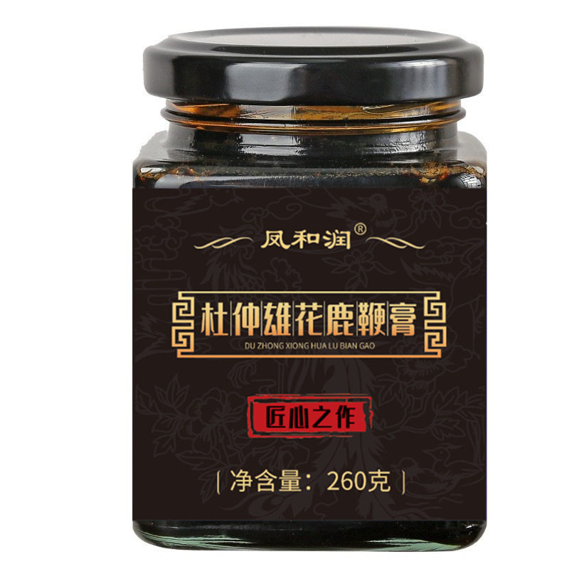 凤和润杜仲鹿鞭膏滋260g古法熬制
