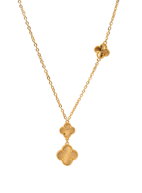 设计感小众四叶草项链