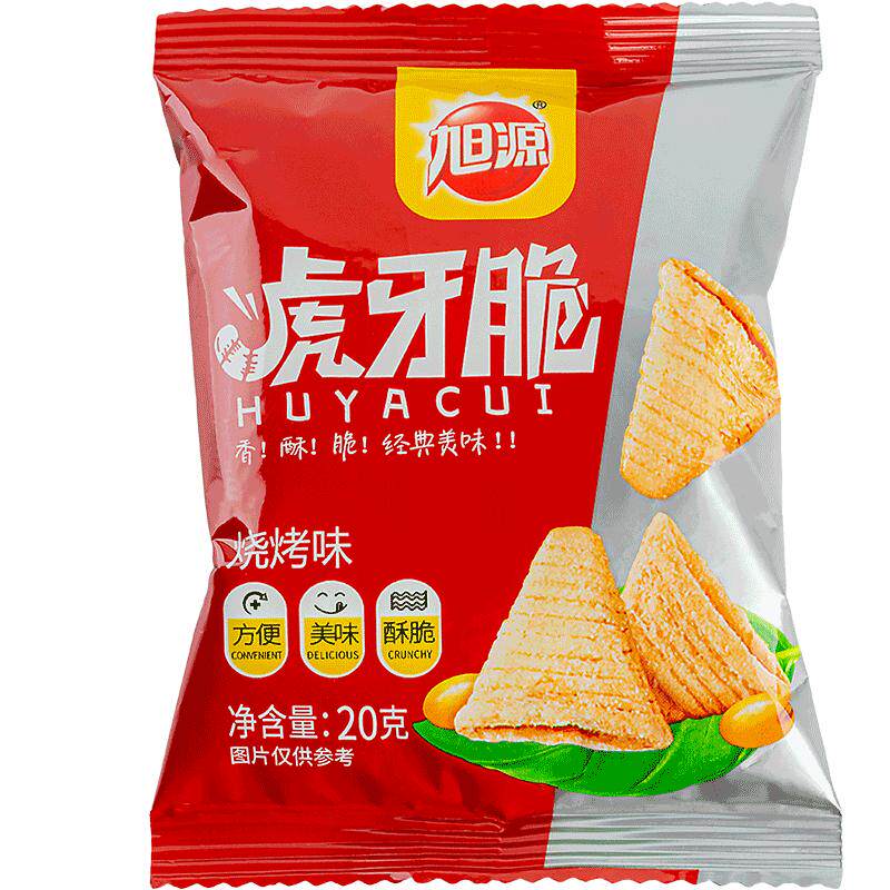 旭源虎牙脆妙脆角尖角三角脆牛角小吃解馋锅巴巨好吃的零食小包装
