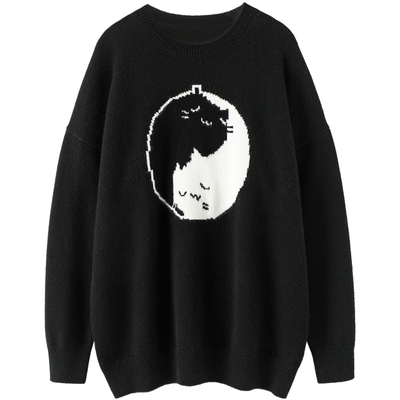 启超高端100%纯山羊绒衫