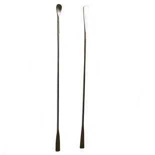 实验室刮刀药刮304不锈钢刮刀刮勺药勺细胞刮刀微量勺药勺可定制