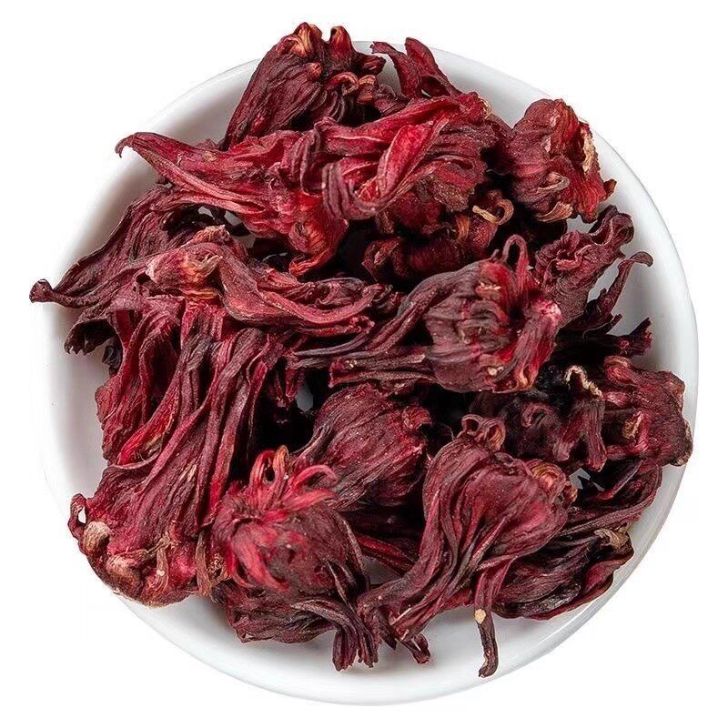 洛神花茶500g云南特级新鲜玫瑰茄红桃K干花 另售陈皮蝶豆花蓝蝴蝶