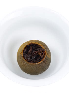 生晒小青柑熟茶宫廷普洱柑普茶